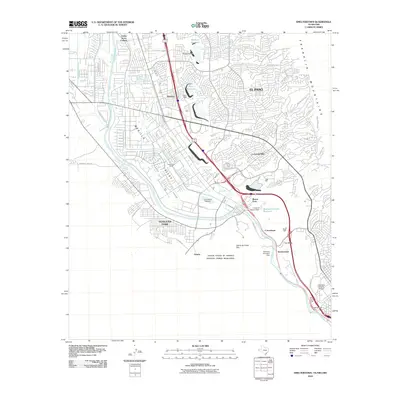 2010 Map of Smeltertown, 2010 Print