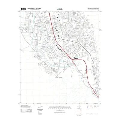 2012 Map of Smeltertown, 2012 Print
