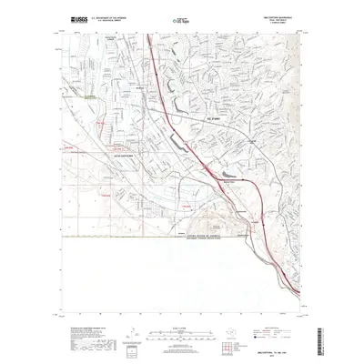 2019 Map of Smeltertown, 2019 Print