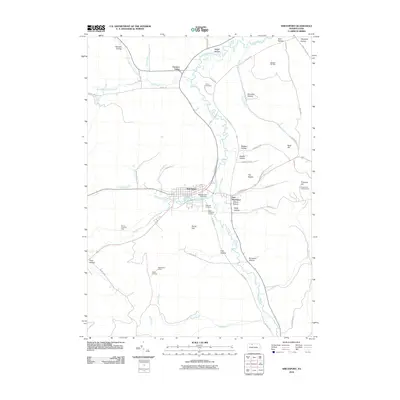 2010 Map of Smethport, 2010 Print