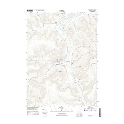2016 Map of Smethport, 2016 Print