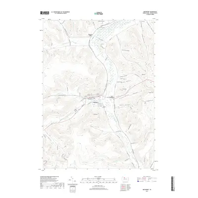 2019 Map of Smethport, 2019 Print