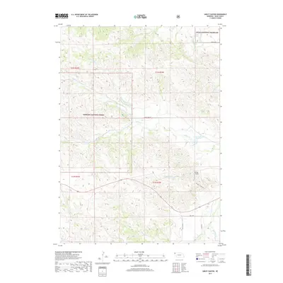 2017 Map of Smiley Canyon, 2017 Print