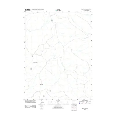 2012 Map of Smiley Draw, 2012 Print