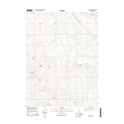 2015 Map of Smiley Draw, 2015 Print