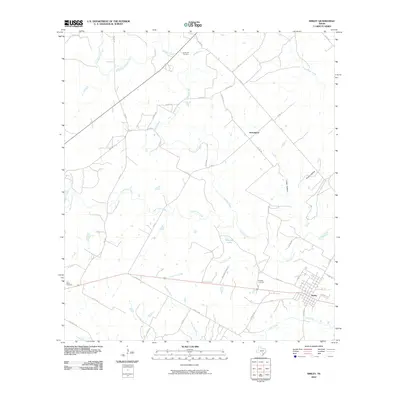 2010 Map of Smiley, 2010 Print