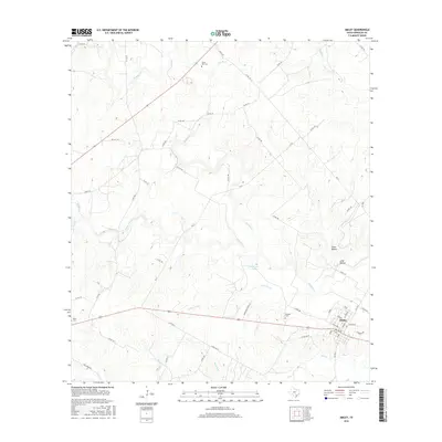 2016 Map of Smiley, 2016 Print