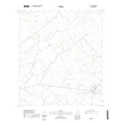2019 Map of Smiley, 2019 Print