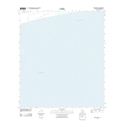 2012 Map of Smith Bayou, 2012 Print