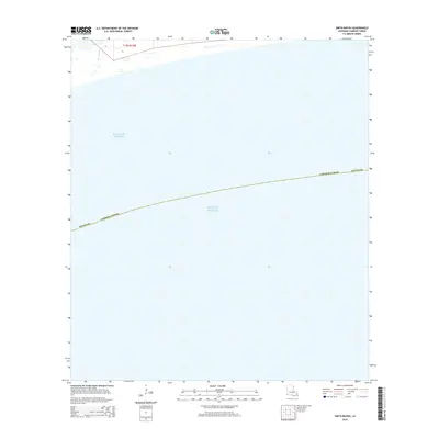 2015 Map of Smith Bayou, 2015 Print