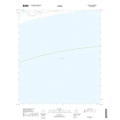 2018 Map of Smith Bayou, 2018 Print