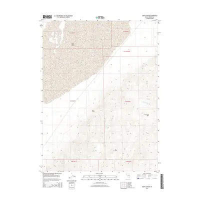 2015 Map of Smith Canyon, 2015 Print