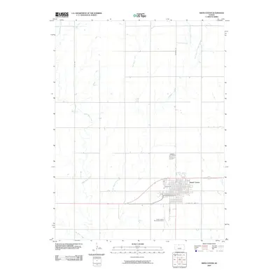2009 Map of Smith Center, 2009 Print