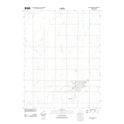 2012 Map of Smith Center, 2012 Print