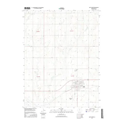 2015 Map of Smith Center, 2015 Print