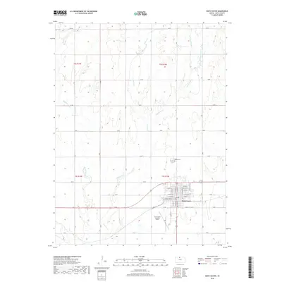 2018 Map of Smith Center, 2018 Print
