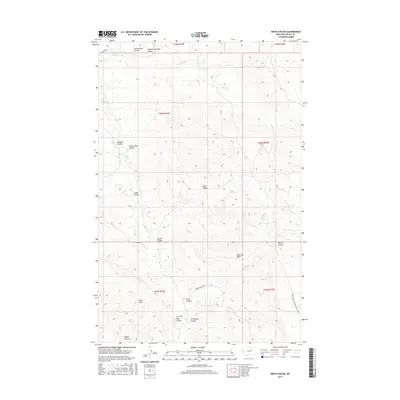 2017 Map of Smith Coulee, 2017 Print