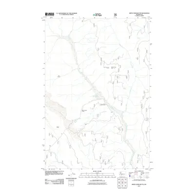 2011 Map of Smith Creek Butte, 2011 Print