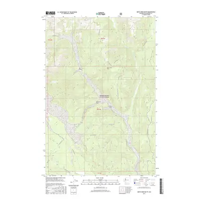 2017 Map of Smith Creek Butte, 2017 Print