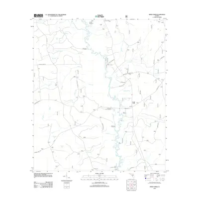 2012 Map of Smith Creek, 2012 Print