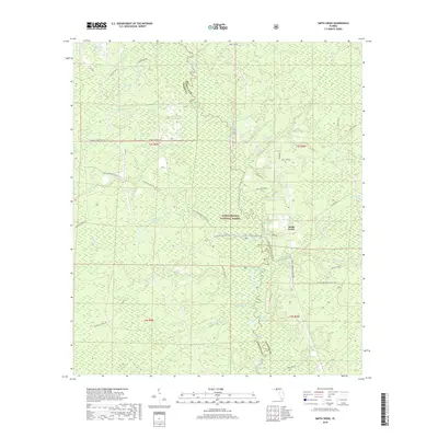 2018 Map of Smith Creek, 2018 Print