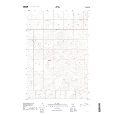 2020 Map of Smith Creek NE, 2020 Print