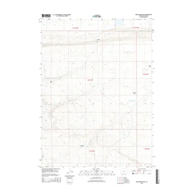 2015 Map of Smith Draw East, 2015 Print