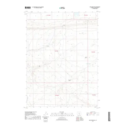 2017 Map of Smith Draw East, 2017 Print