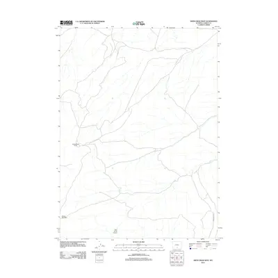 2012 Map of Smith Draw West, 2012 Print