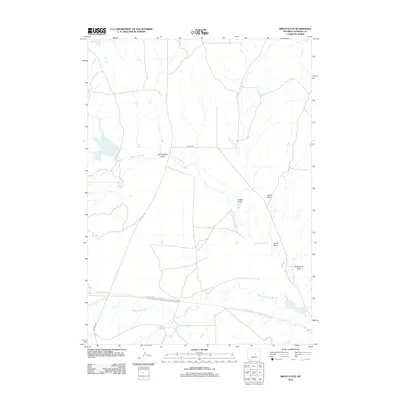 2012 Map of Smith Flats, 2012 Print