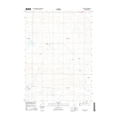2015 Map of Smith Flats, 2015 Print