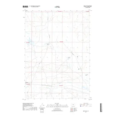 2017 Map of Smith Flats, 2017 Print