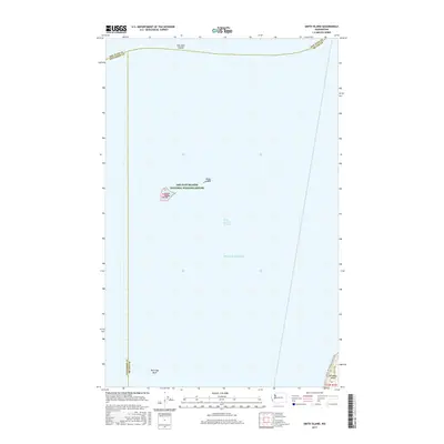 2017 Map of Smith Island, 2017 Print