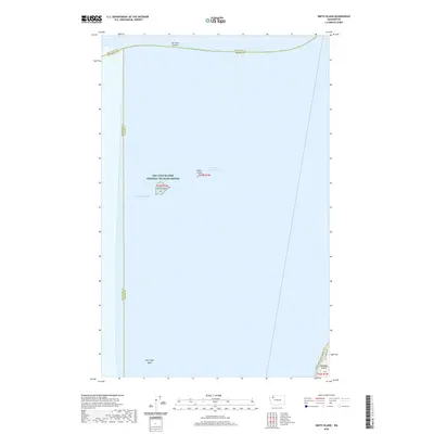 2020 Map of Smith Island, 2020 Print