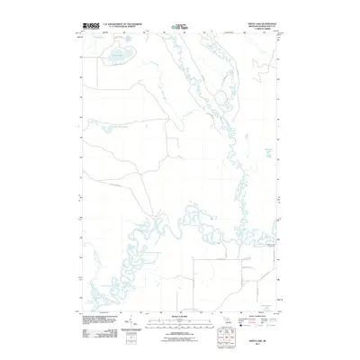2011 Map of Smith Lake, 2011 Print