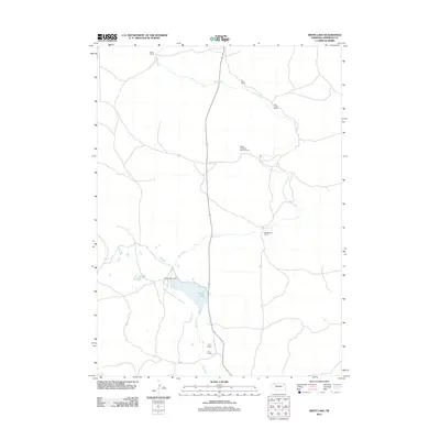2011 Map of Smith Lake, 2011 Print