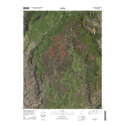 2014 Map of Smith Mesa, 2014 Print