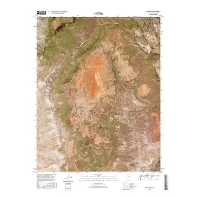 2017 Map of Smith Mesa, 2017 Print