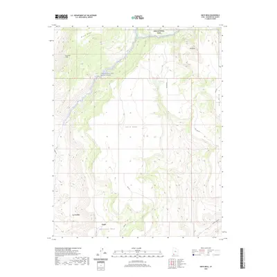 2020 Map of Smith Mesa, 2020 Print