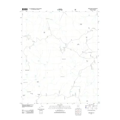 2012 Map of Smith Mesa, 2012 Print