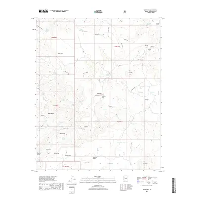 2018 Map of Smith Mesa, 2018 Print
