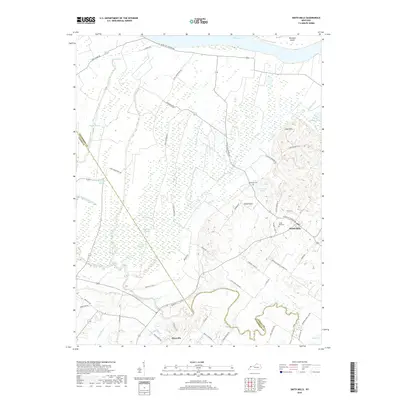 2019 Map of Smith Mills, 2019 Print