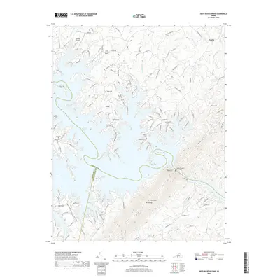 2019 Map of Smith Mountain Dam, 2019 Print