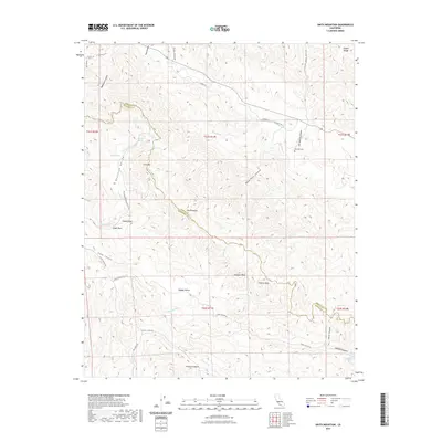 2021 Map of Smith Mountain, 2021 Print