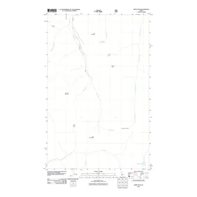 2011 Map of Smith Peak, 2011 Print