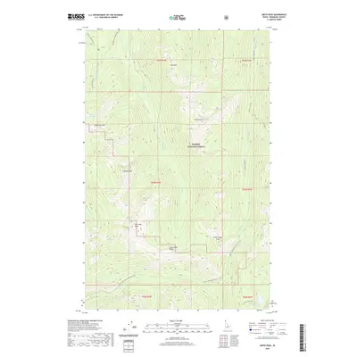 2020 Map of Smith Peak, 2020 Print