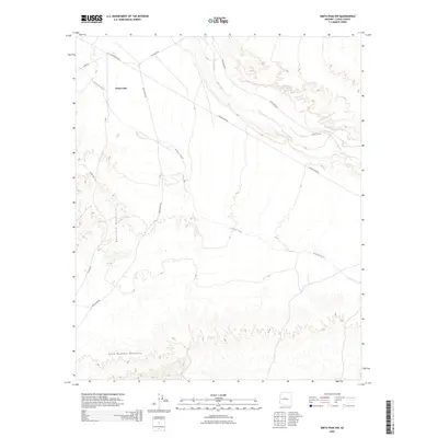 2026 Map of Smith Peak NW, 2026 Print