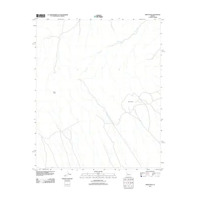 2011 Map of Smith Peak, 2011 Print