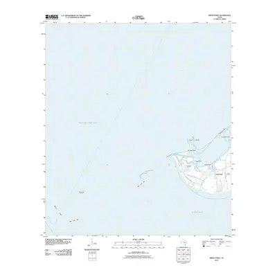 2010 Map of Smith Point, 2010 Print