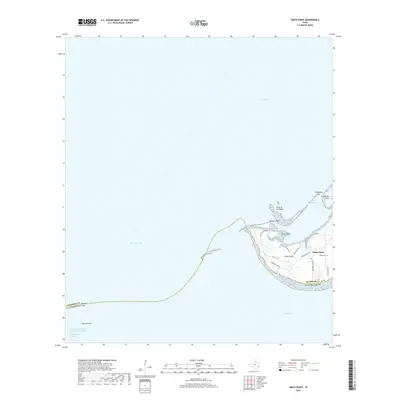 2019 Map of Smith Point, 2019 Print